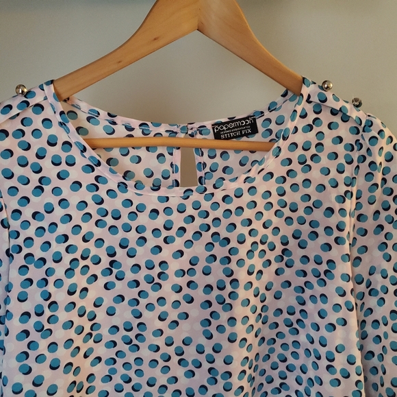 🌷SALE 3/$21🌷PAPERMOON for Stitch Fix Blouse - EUC - Picture 7 of 10